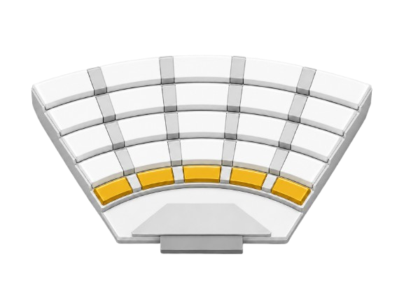 Mapa do teatro — setor VIP