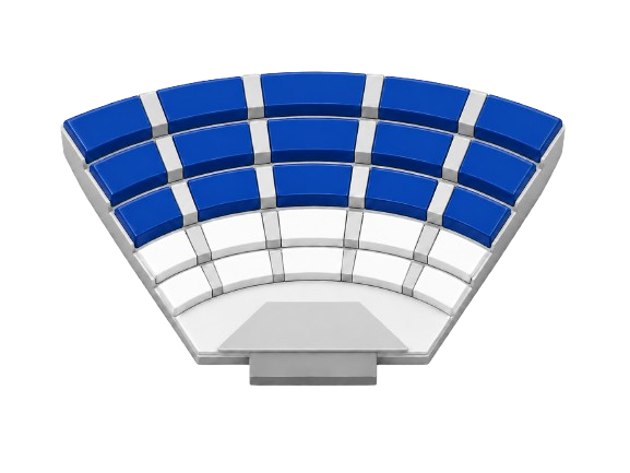 Mapa do teatro — setor Executivo